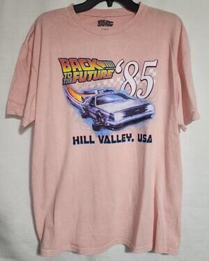 Back to the future shirt Men's large